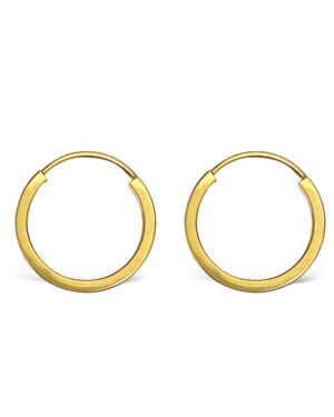 Aros Argolla Oro Amarillo 1,5 gr