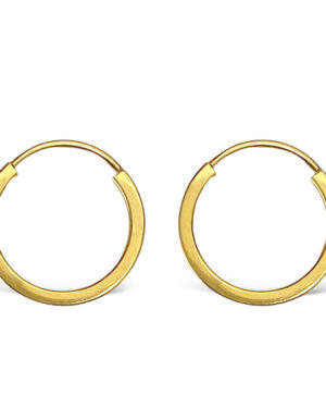 Aros Argolla Oro Amarillo 1,7 gr