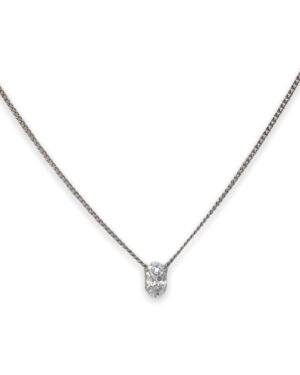 Colgante de Oro 18 kt Blanco 1,8 gr