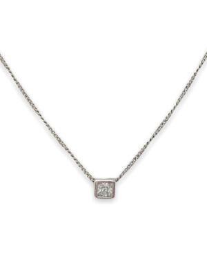 Colgante de Oro 18 kt Blanco 1,8