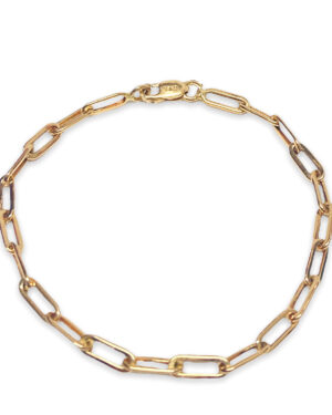 Pulsera de Oro Rosado 3,4 gr