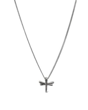 Colgante Libélula Oro Blanco 1,8 gr